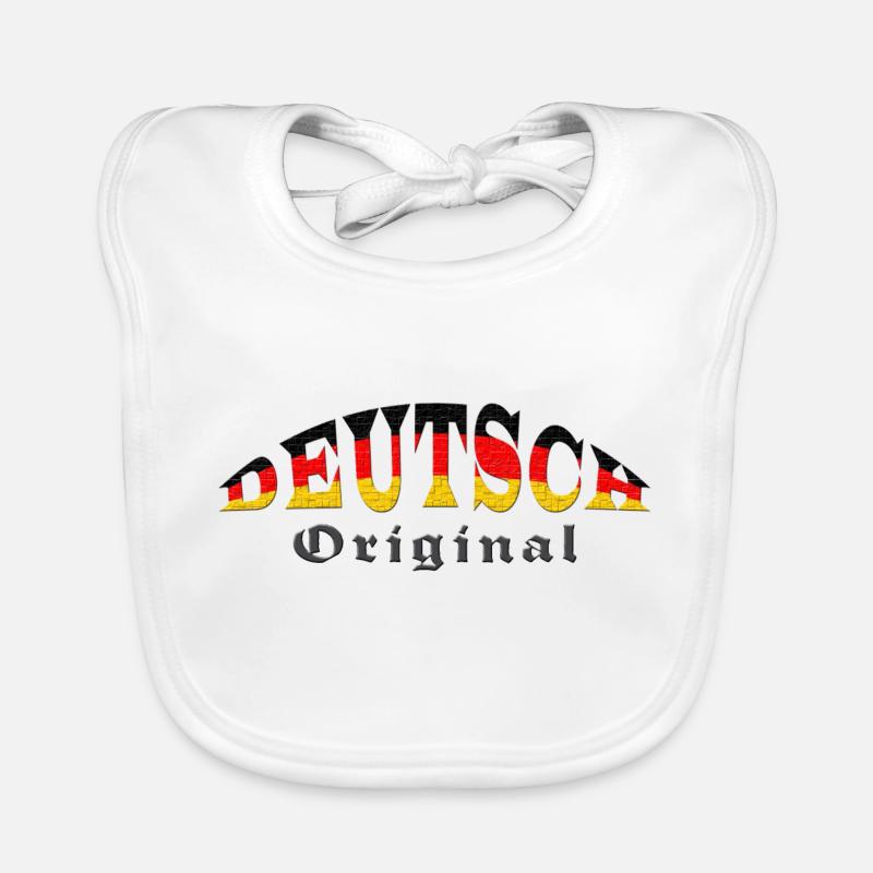 German - Original Organic Baby Bibs