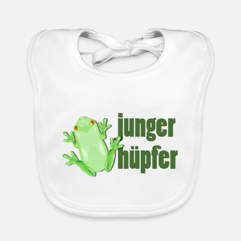 Junger Hüpfer Baby Bio-Lätzchen