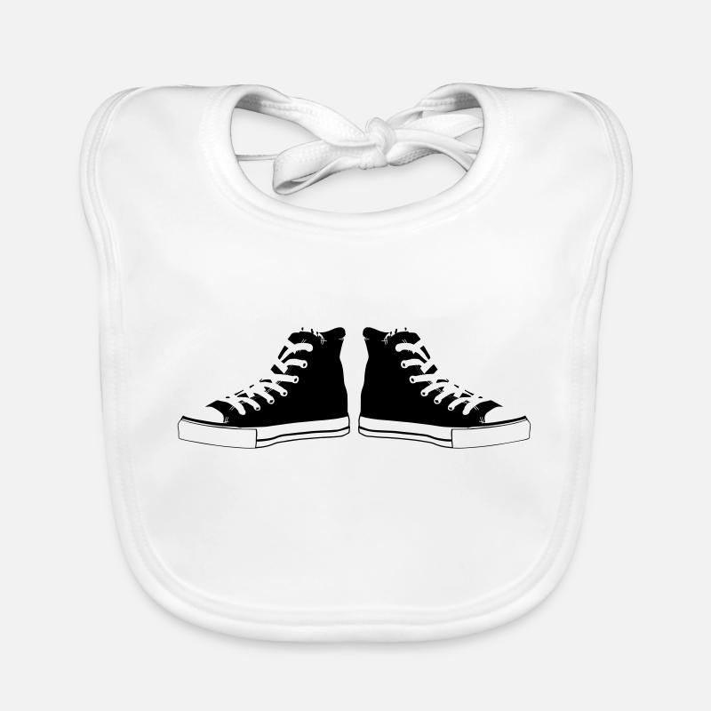 baskets Bavoir bio Bébé