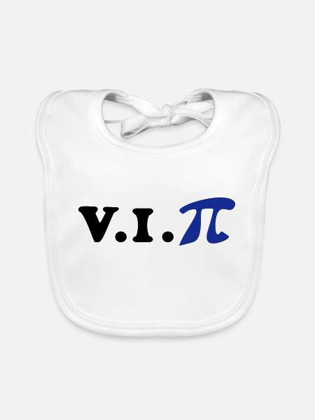 V.I.Pi - Organic Baby Bibs - white - Front