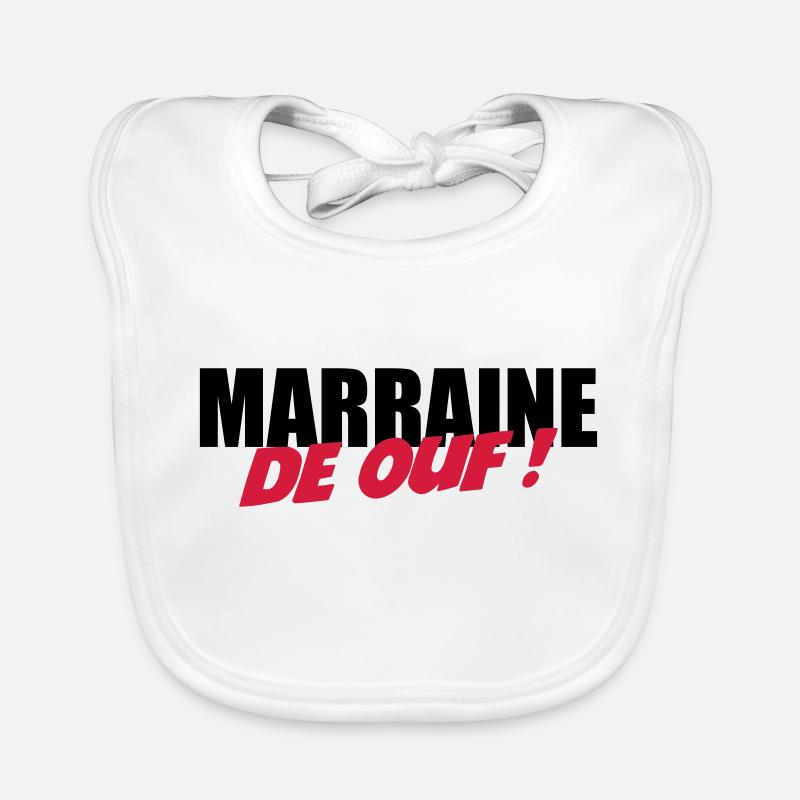 Marraine de ouf ! Bavoir bio Bébé