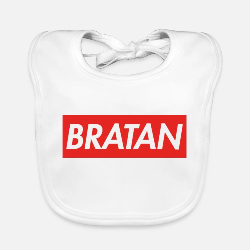 BRATAN Bavoir bio Bébé