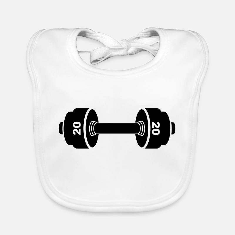 musculation Bavoir bio Bébé