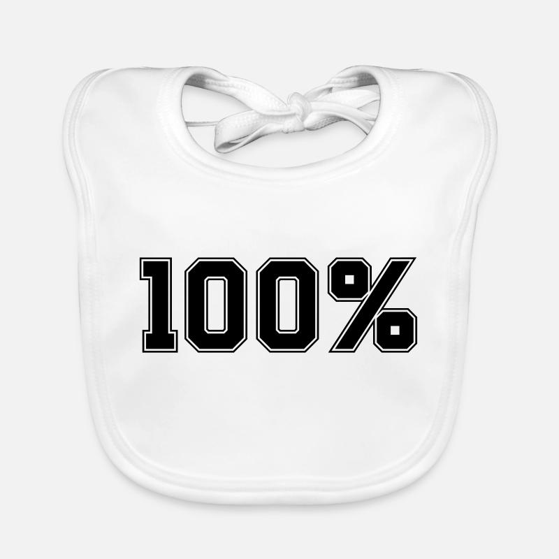 100 Organic Baby Bibs