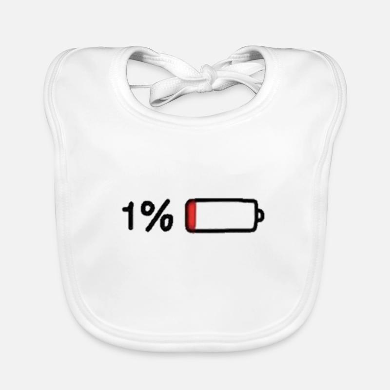 1% pourcent Bavoir bio Bébé