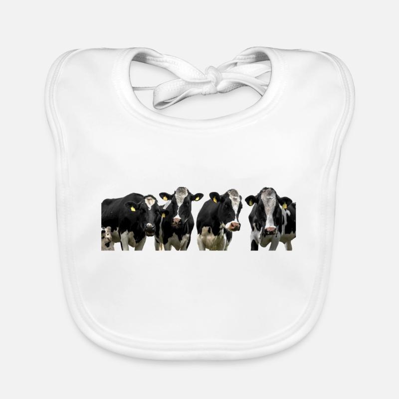 Cows. cows Organic Baby Bibs
