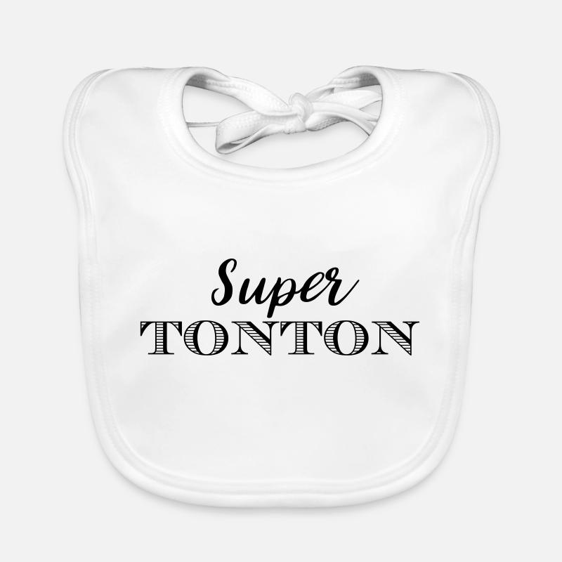 Super Tonton Bavoir bio Bébé