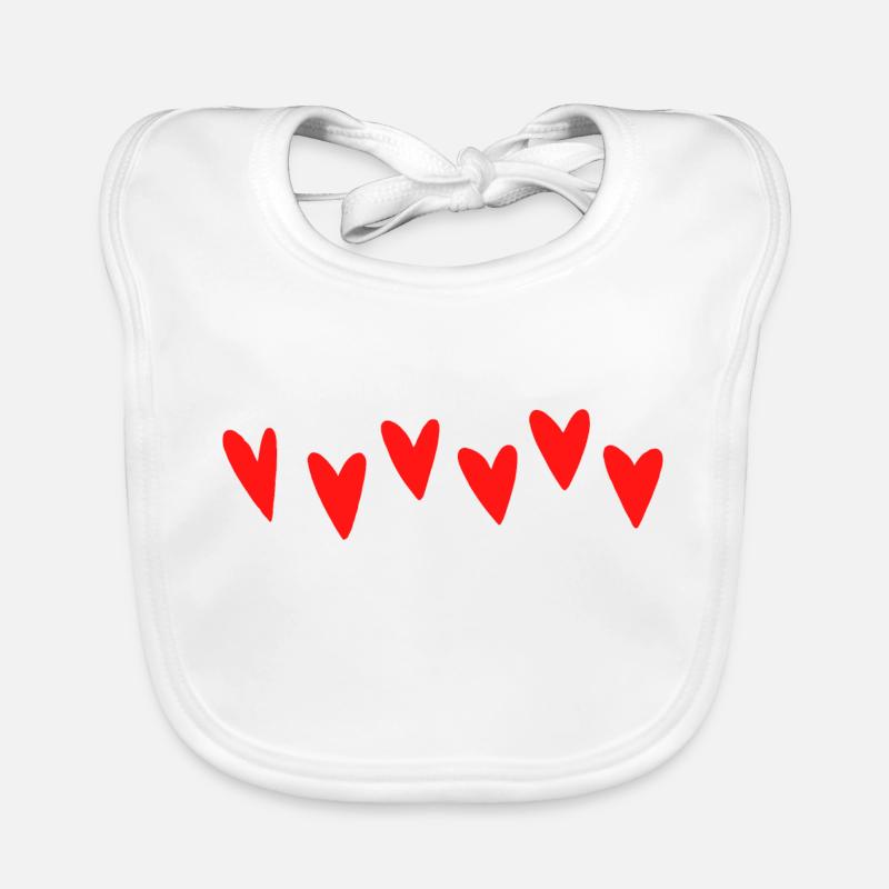 Sechs Kerne Baby Bio-Lätzchen