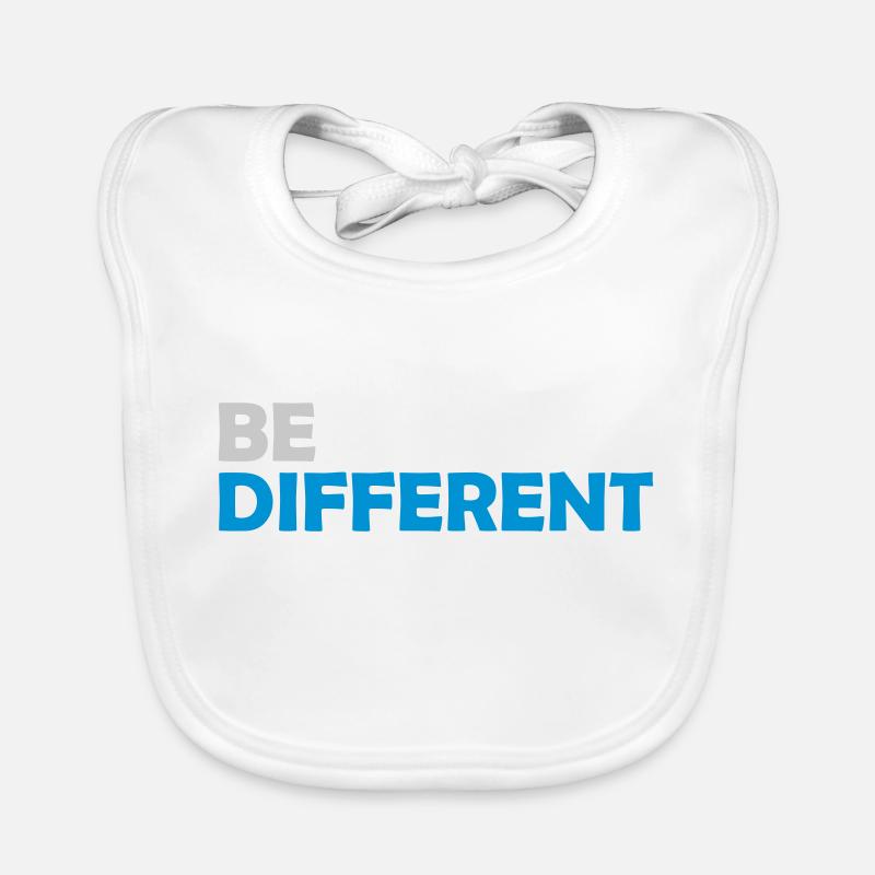 Be different Logo Design Baby Bio-Lätzchen