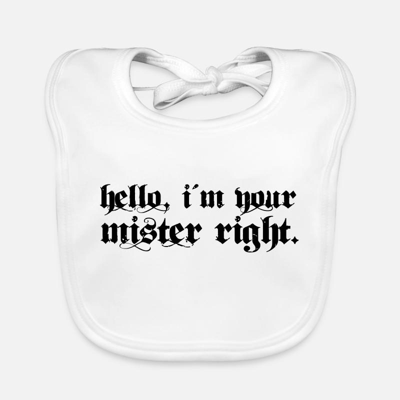 mister right Baby Bio-Lätzchen