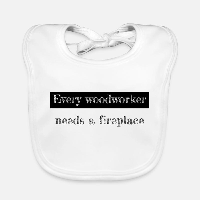 statement plumber the carpenters jackhammer Organic Baby Bibs