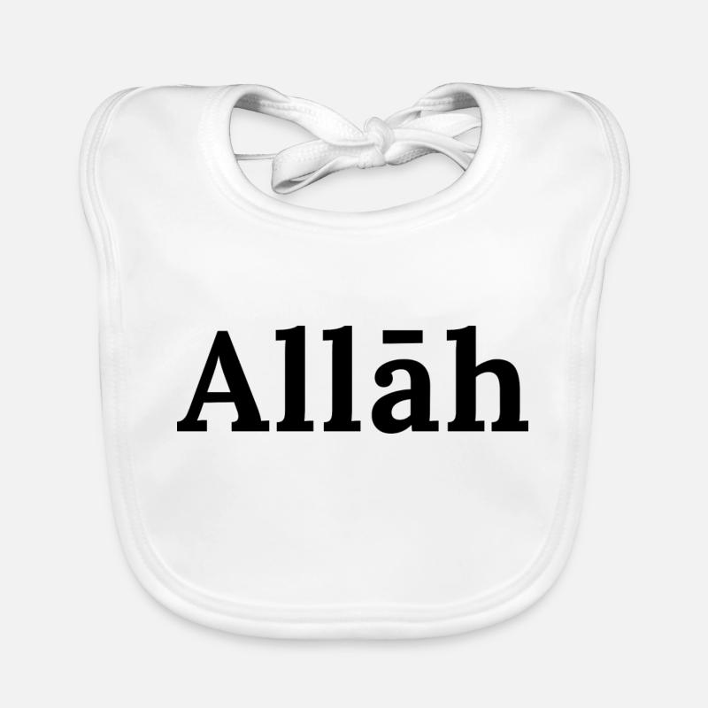Allāh Baby Bio-Lätzchen