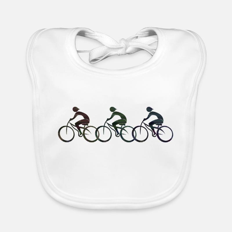 Radfahrer Baby Bio-Lätzchen
