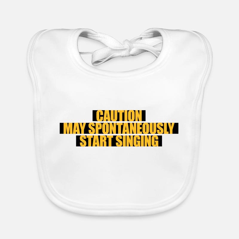 may spontaneously start singing Baby Bio-Lätzchen