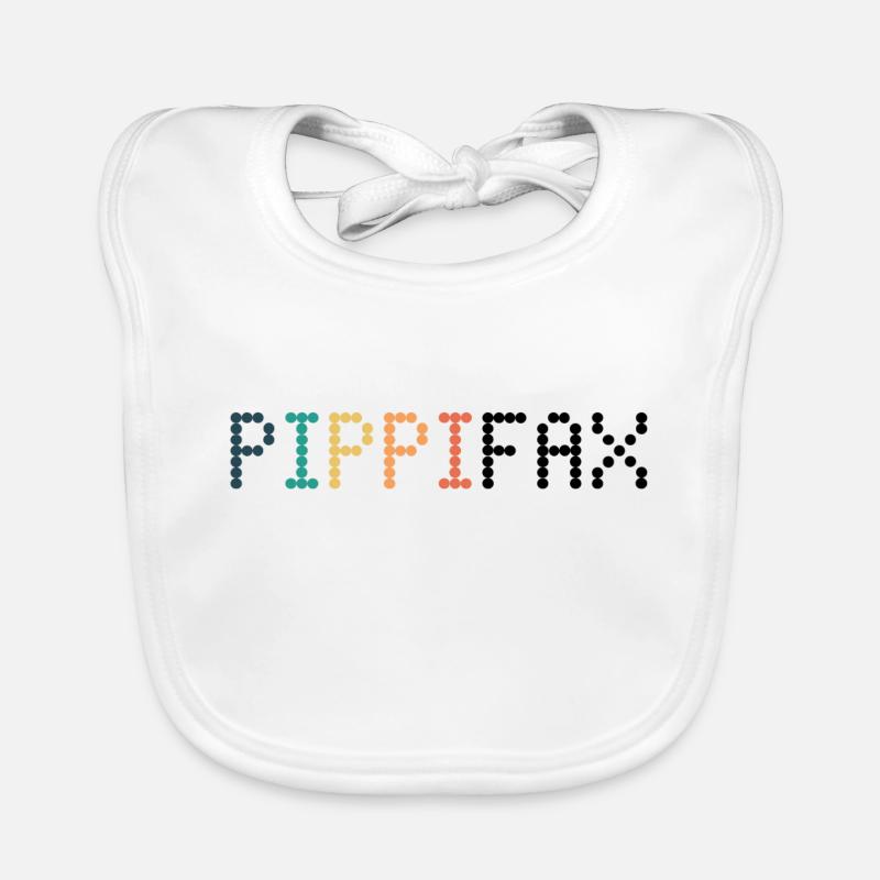 Pippifax – Verspieltes Design mit bunten Dots Baby Bio-Lätzchen