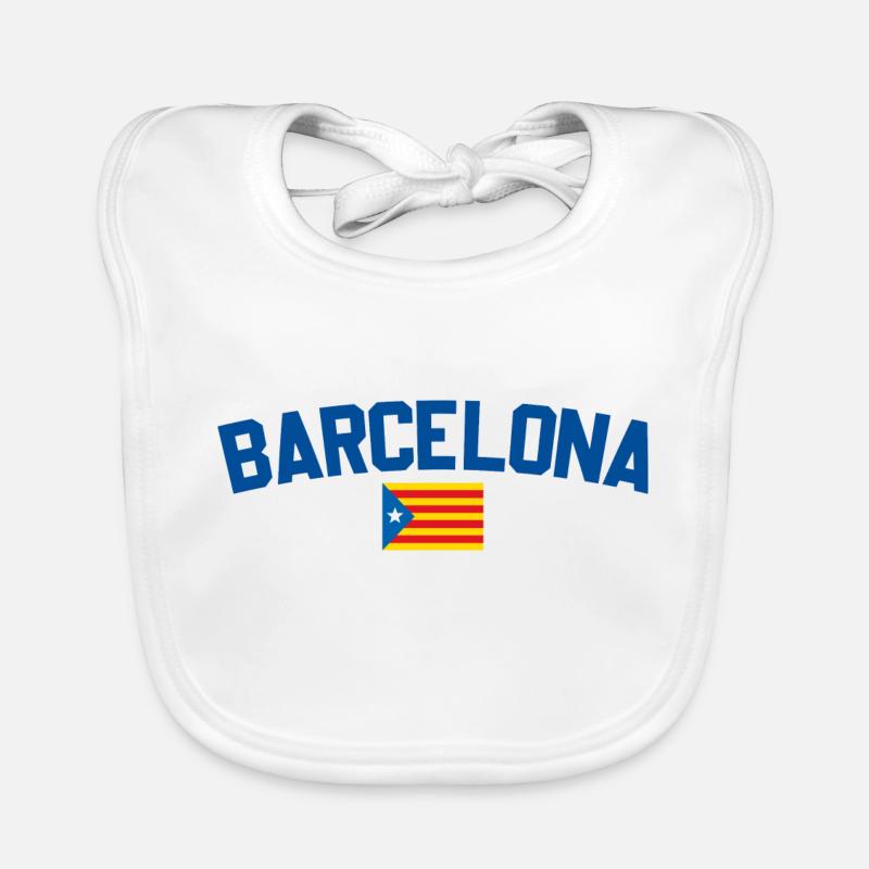 Barcelone Bavoir bio Bébé