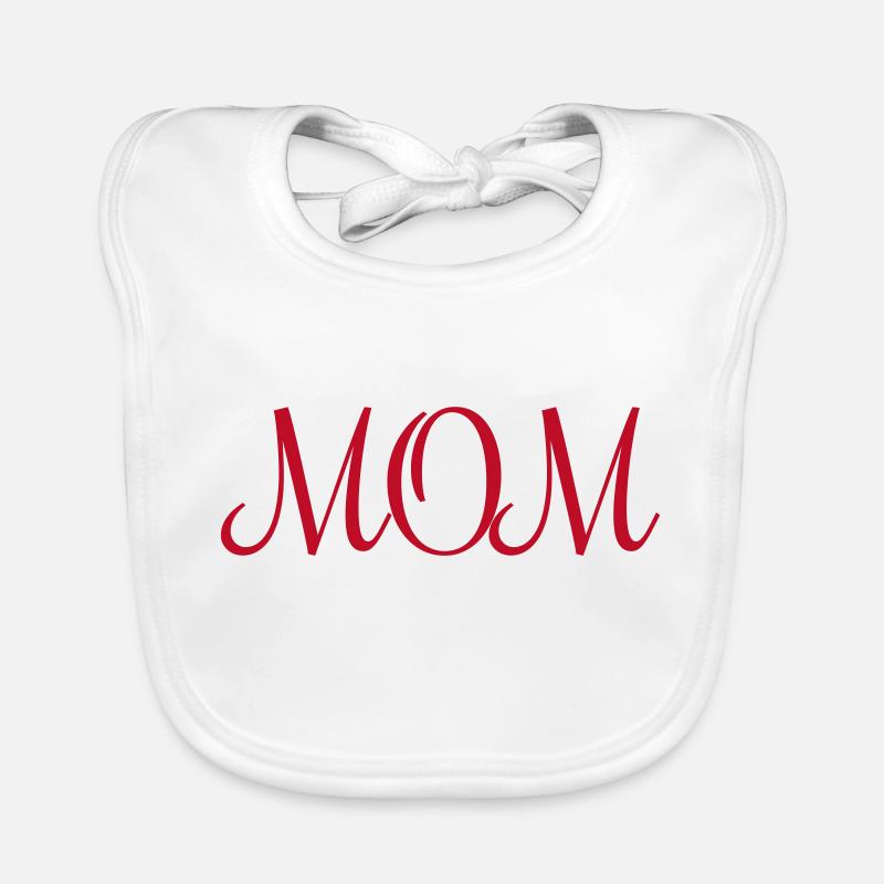 MOM Mutter - beste Mutter Muttertag Baby Bio-Lätzchen