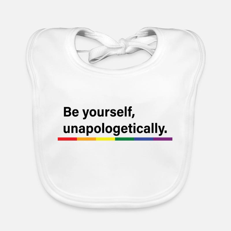 Soyez vous-même Bavoir bio Bébé