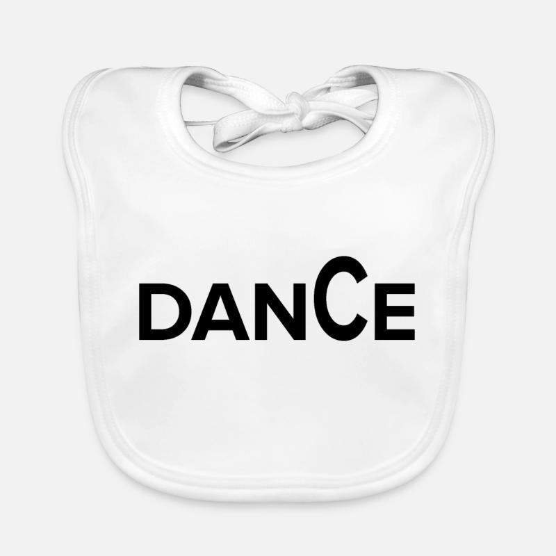 Dancing Dance Music Baby Bio-Lätzchen