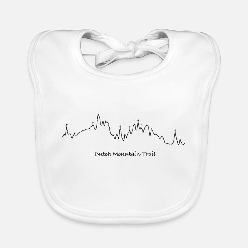 Holländischer Bergpfad Baby Bio-Lätzchen