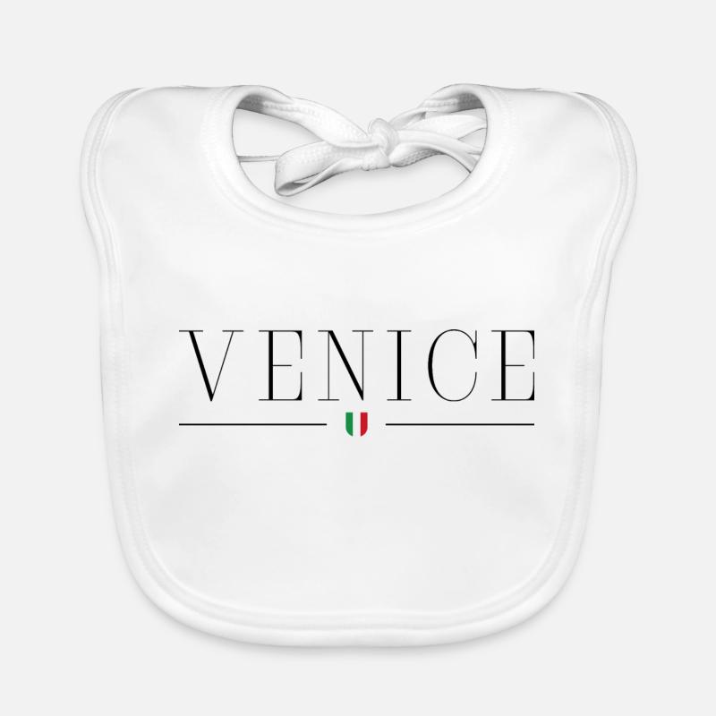 Ich liebe Venedig Baby Bio-Lätzchen