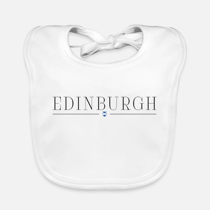 Ich liebe Edinburgh Baby Bio-Lätzchen