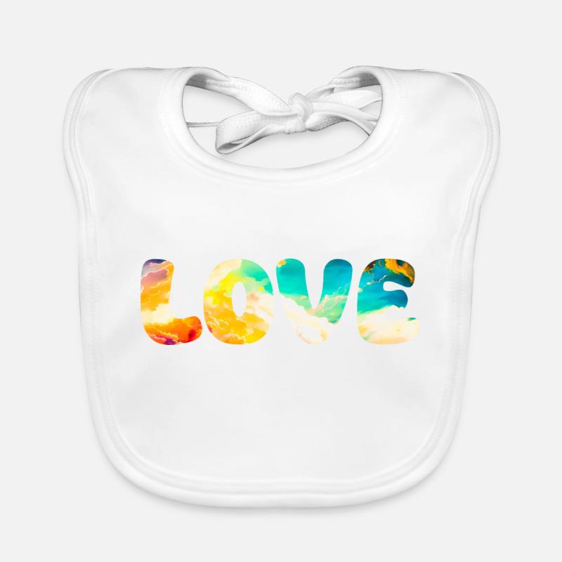 LOVE Organic Baby Bibs