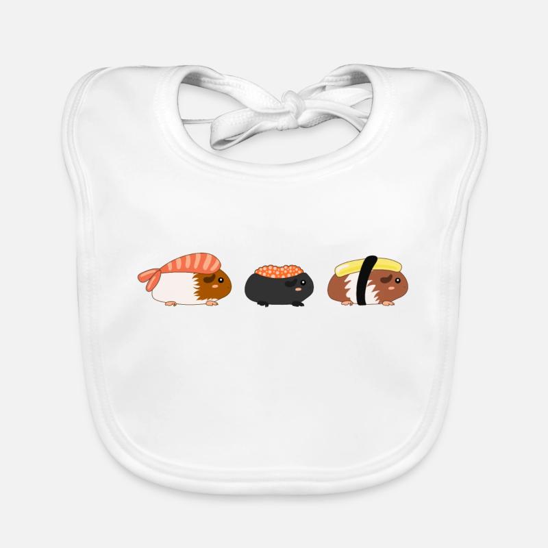 Cochon d’Inde Sushi Roll Pet Japonais Bavoir bio Bébé