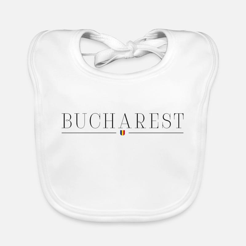 Bucharest: Elegance, History, Urban Style Organic Baby Bibs