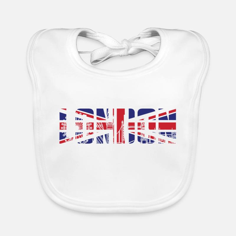 Londres Angleterre Bavoir bio Bébé