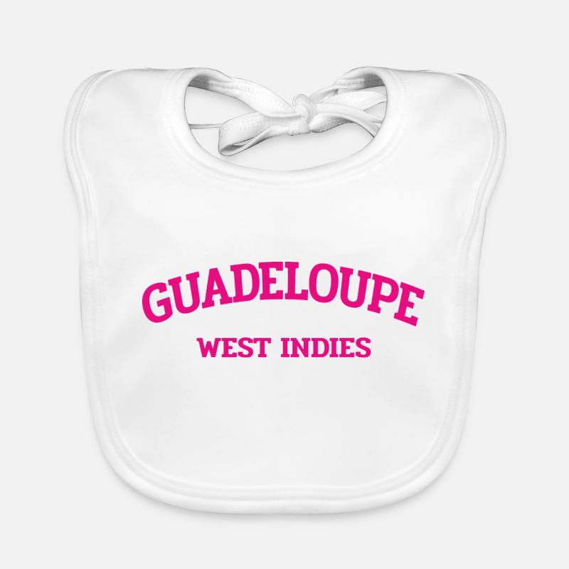 Guadeloupe - Point-à-Pitre - Caraïbes - Antilles Bavoir bio Bébé