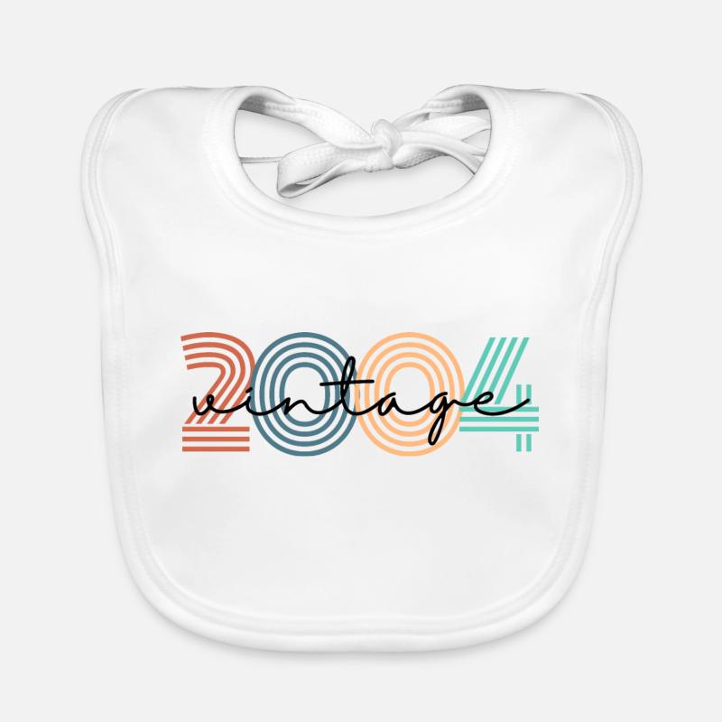 2004 Vintage Retro Organic Baby Bibs