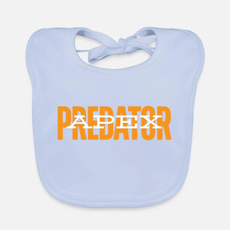 Apex Predator - Graphics Tee Organic Baby Bibs