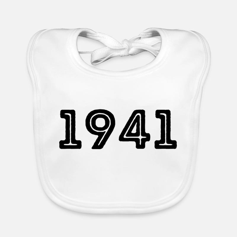 Année de naissance sport 1941 Bavoir bio Bébé