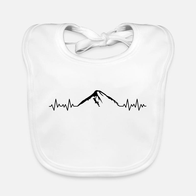 escalade de montagnes ECG Bavoir bio Bébé