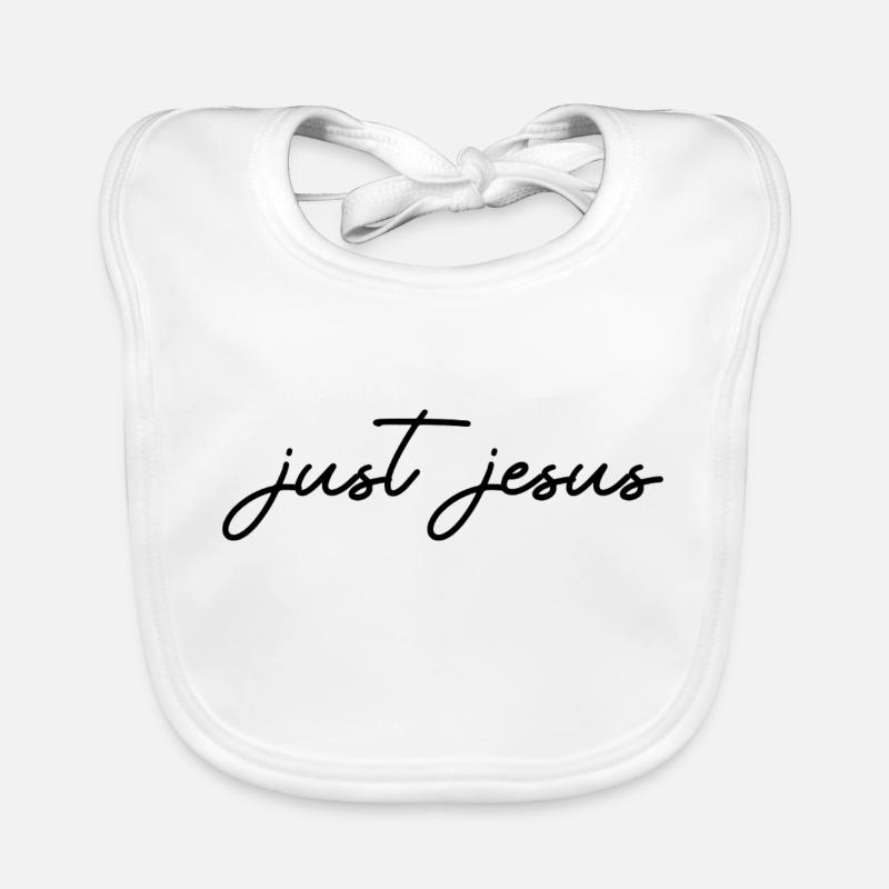 Jésus juste Bavoir bio Bébé