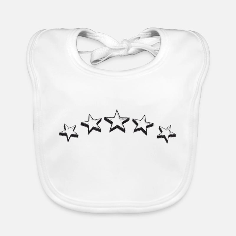 Sternenbogen Baby Bio-Lätzchen