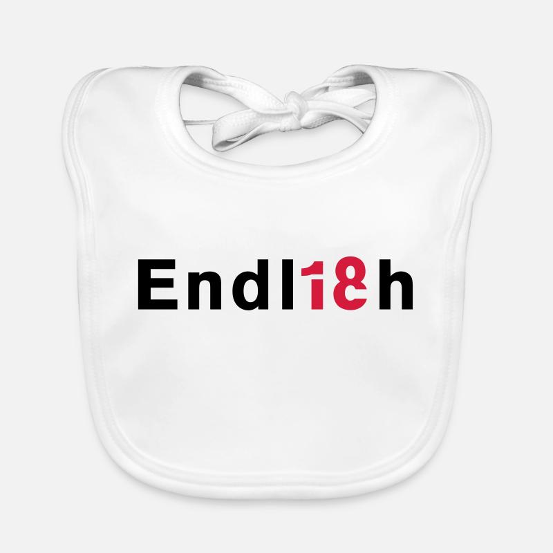 Endlich 18 Baby Bio-Lätzchen