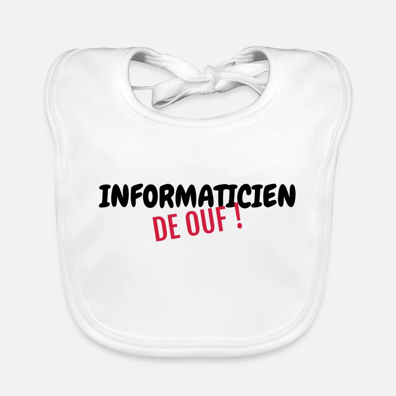 Computer / Informatiker / Aussenseiter / Ingenieur Baby Bio-Lätzchen