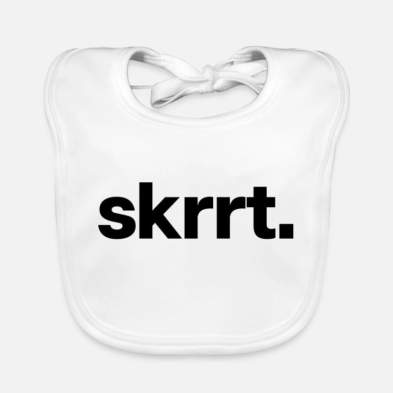 skrrt. Organic Baby Bibs