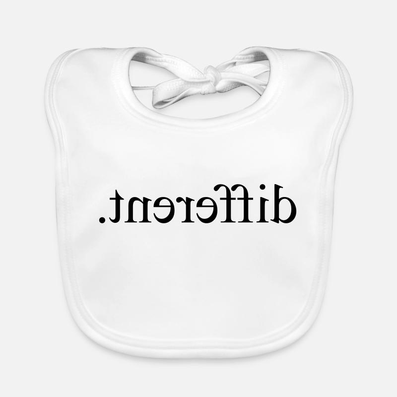 Sois différent Bavoir bio Bébé