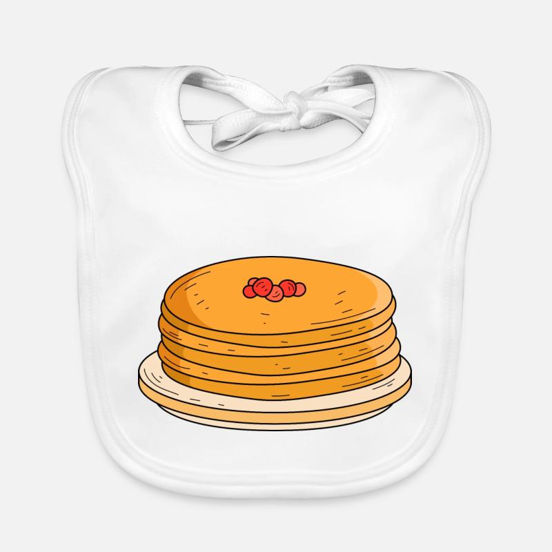 Pfannkuchen Baby Bio-Lätzchen