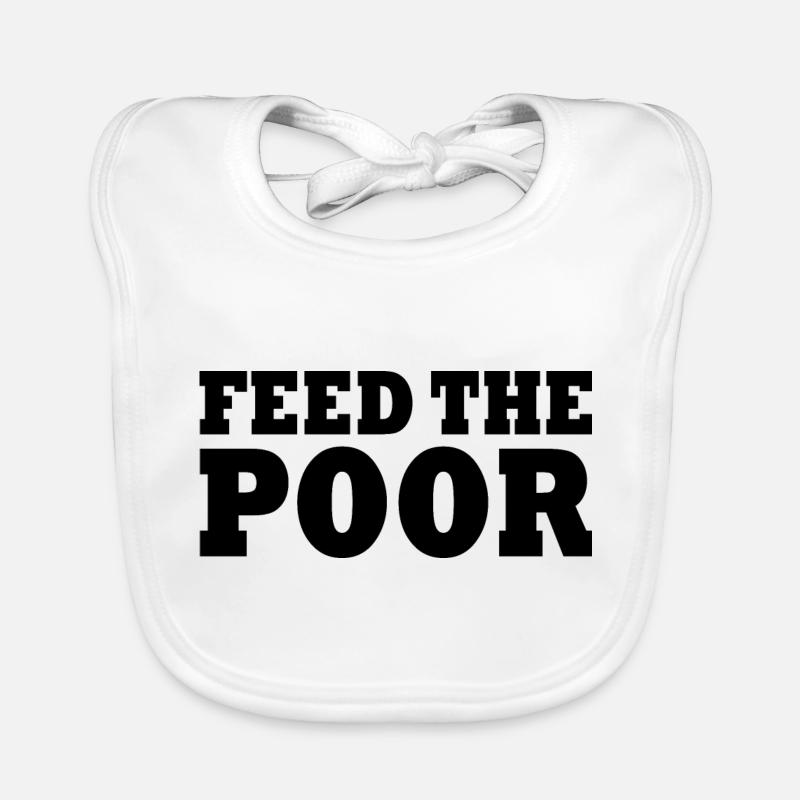 Feed the poor Baby Bio-Lätzchen