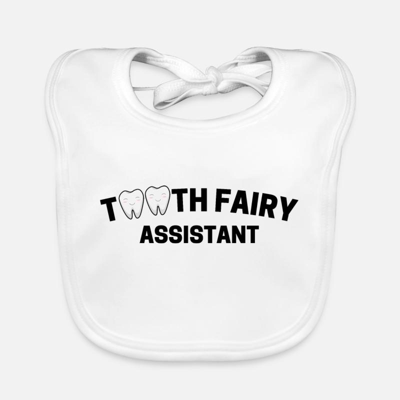 ASSISTANT FÉE DES DENTS Bavoir bio Bébé