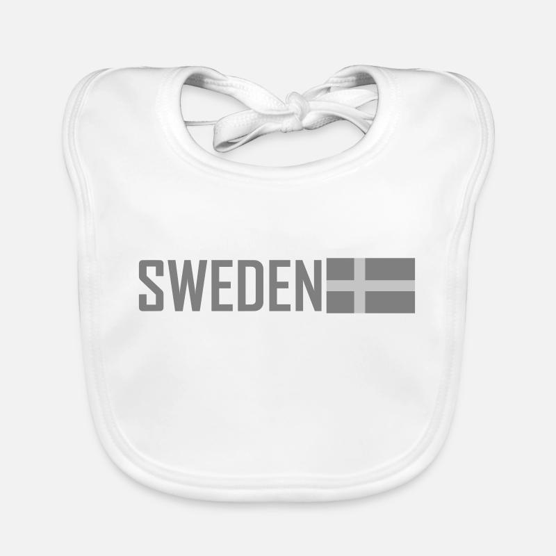 Tactical Grey Schweden Baby Bio-Lätzchen