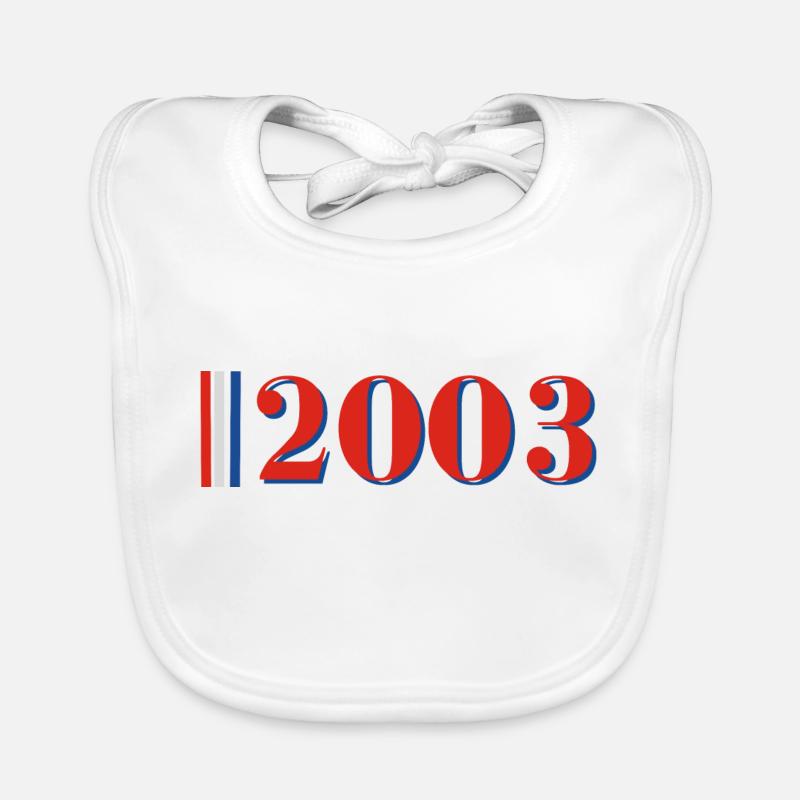 Year 2003 Organic Baby Bibs