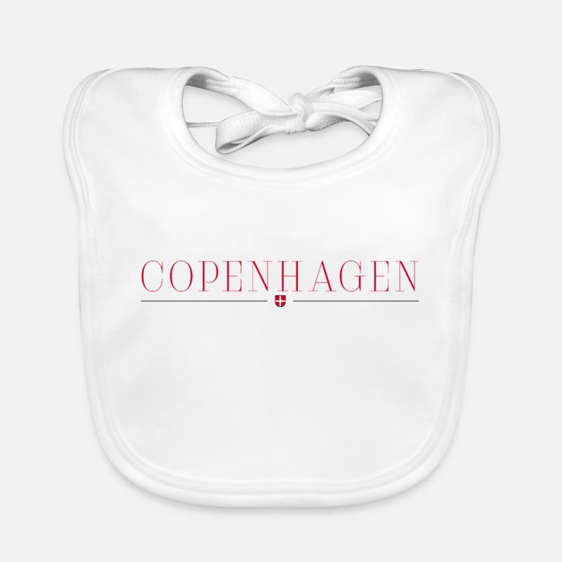 T-shirt de style Copenhague Bavoir bio Bébé