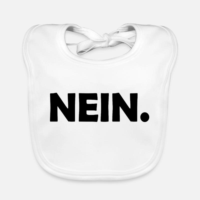 Nein Baby Bio-Lätzchen