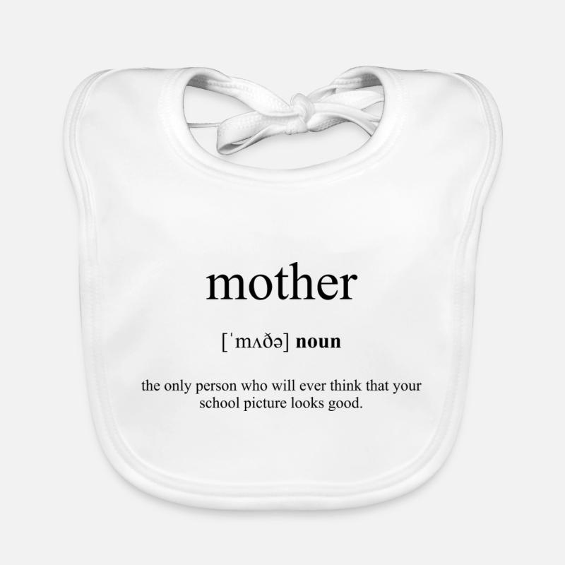 Mother (Mutter) Definition Dictionary Baby Bio-Lätzchen