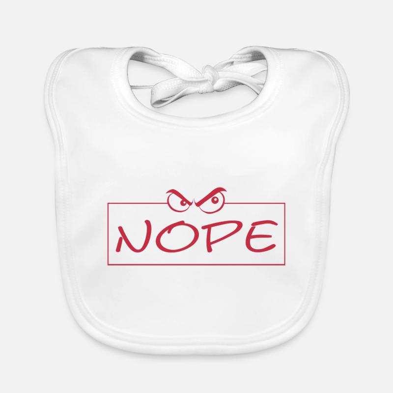 Nope Baby Bio-Lätzchen